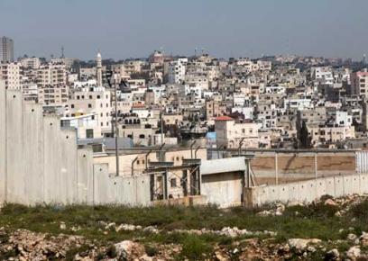 Qalandia R.C. behind the Separation Barrier. Photo by Anne Paq, Activestills, 3 Apr. 2019