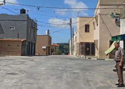 دكّان البقالة في مركز قرية طورة الغربيّة التي قُتل بالقرب منها منتصر زيدان. تصوير: عبد الكريم السعدي، بتسيلم، 18.5.21