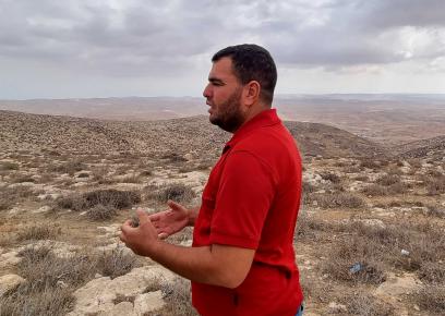 Nasser Nawaj’ah. Photo by Sarit Michaeli, B'Tselem