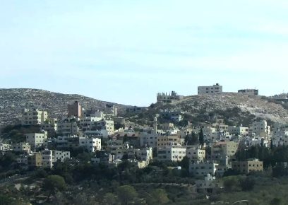 The village of Zawata, west of Nablus