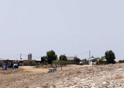 Havat Tzon Kedar outpost. Photo by Faiz Abu Rmeleh, B'Tselem, 22 July 2024