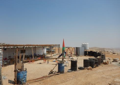 مدرسة ابو النوّار. تصوير: عامر عاروري، بتسيلم، 10.8.17.