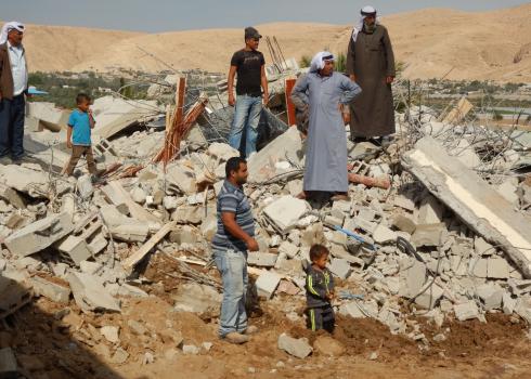 ההריסות בא-שונה. 