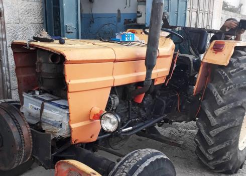 التراكتور المصادَر