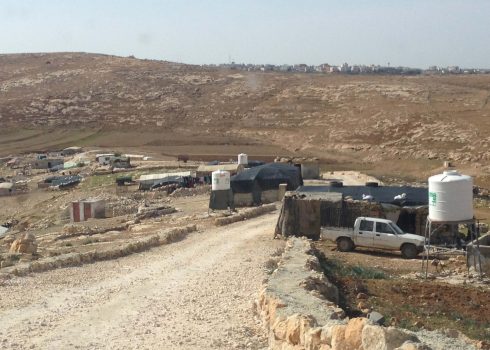 Wadi a-Rahim, South Hebron Hills, Photo: Comet