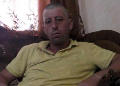 Faraj Tamimi (a-Zaru) after his release. Photo by Manal al-Ja’bari, B’Tselem