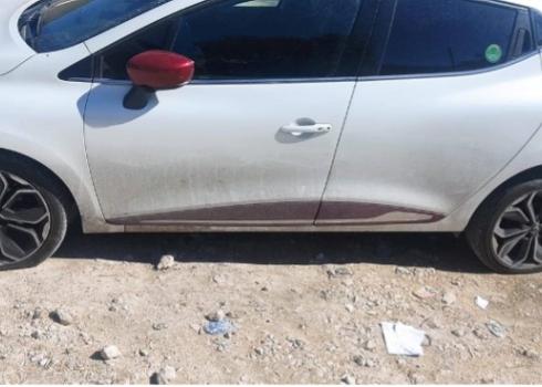 The tires slashed on one car. Photo courtesy of neighborhood residents, 10 Nov. 2022 