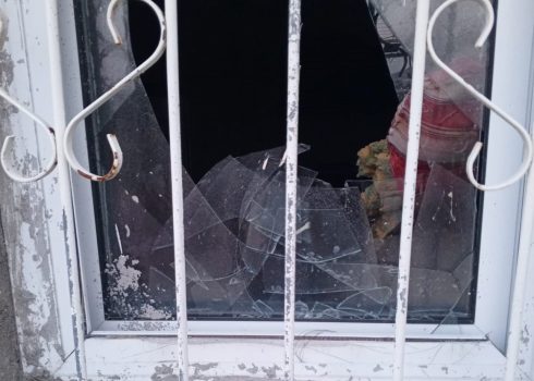 Damage caused by settlers on Qabajah’s land. Photos courtesy of Qabajah