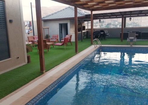 The vacation spot before the demolition. Photo: 'Aref Daraghmeh, B'Tselem