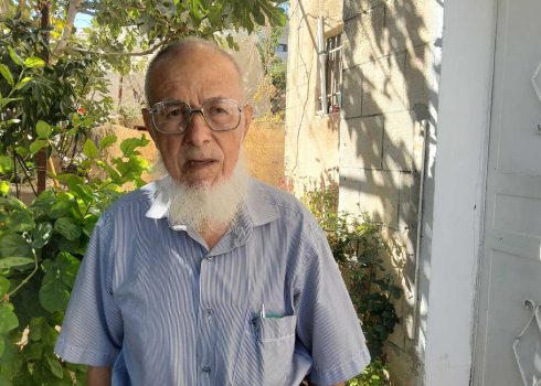 رياض مرعي. تصوير: سلمى الدبعي، بتسيلم