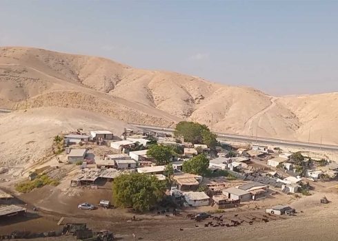 تجمّع الحثرورة. تصوير: عامر عاروري، بتسيلم.  