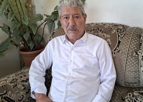 محمود طقاطقة. تصوير: منال الجعبري، يتسيلم