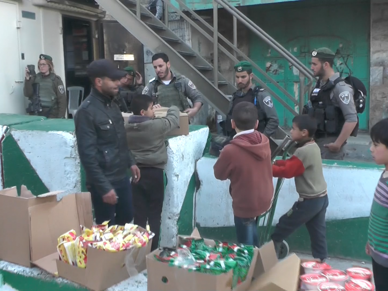 Video Ice Cream at Hebron checkpoint