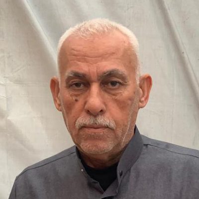 Farid ‘Amer. Photo by Olfat al-Kurd, B'Tselem, 1 January 2024. 