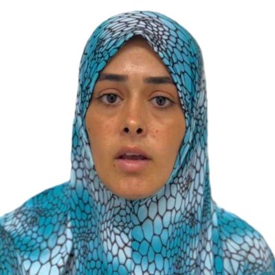 Alaa Shhadeh. Photo courtesy of the witness