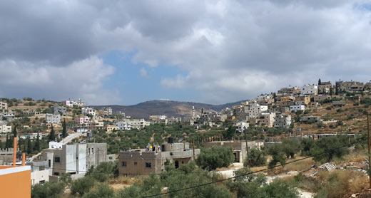 הכפר עווארתא. צילום: סלמא א-דיבעי, בצלם, 26.4.15