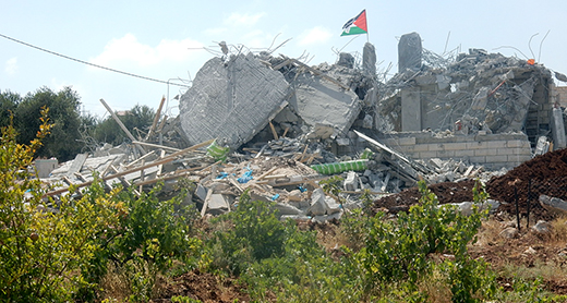 Ruins of the family home of Salah ‘Ajalin. Photo by Iyad Hadad, B’Tselem 27 July 2016. Ruins of the family home of Salah ‘Ajalin. Photo by Iyad Hadad, B’Tselem 27 July 2016.