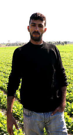 ריאד אבו סמור. צילום: ח'אלד אל-עזאייזה, בצלם, 4.2.2017