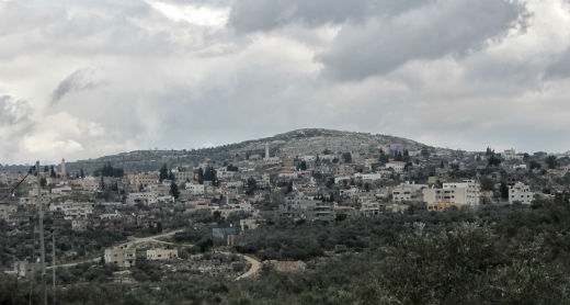 Kafr Qadum. Photo by Abdulkarim Sadi, B’Tselem, 15 Feb. 2017