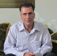 إبراهيم عمران. تصوير: عبد الكريم سعدي، بتسيلم، 13.11.13.