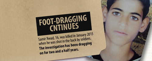 Israel’s State Attorney’s Office continues foot-dragging in investigation of killing of Samir ‘Awad